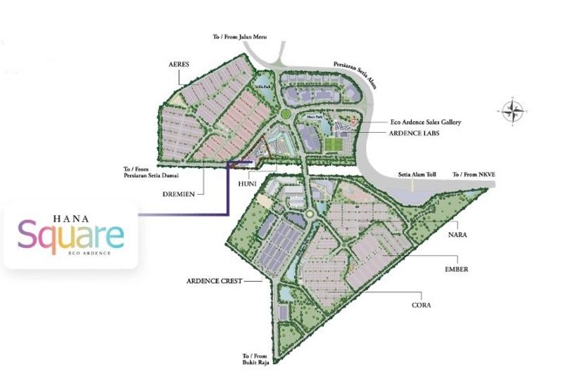 Hana Square @ Eco Ardence