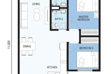 Centrum Iris English Charm Apartment In Cameron Highland-New Project!!