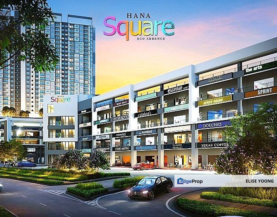  Hana Square Eco Ardence Shop Office End Lot for Sales (New !!), Selangor, Setia Alam/Alam Nusantara