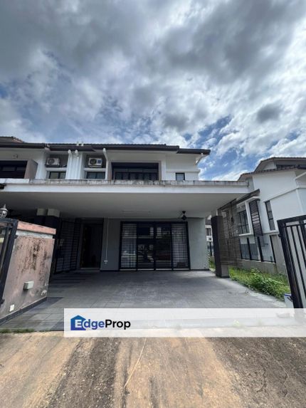 END LOT Double Storey Superlink Saffron Hills, Denai Alam, Selangor, Shah Alam