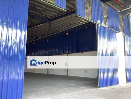 SPACIOUS Single Storey Warehouse Buki Jelutong, Shah Alam, Selangor, Shah Alam