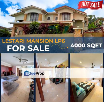 STRATEGIC LOCATION 2 Storey Semi D Lestari Mansion, LP6 Seri Kembangan, Selangor, Seri Kembangan