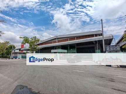 SPACIOUS BIG BUILD UP Semi D Factory Bukit Minyak, Penang, Penang, Bukit Minyak