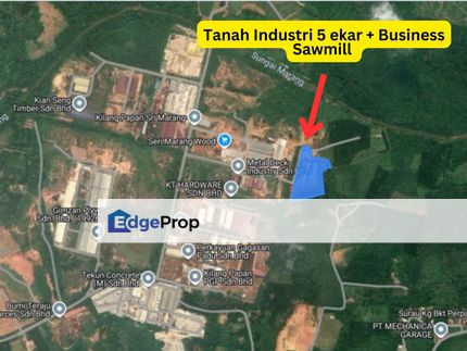 SPACIOUS 5 Acres Industrial Land Kawasan Perindustrian Wakaf Tapai, Terengganu, Marang