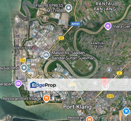 SPACIOUS 4.99 Acre Commercial Land Persiaran Raja Muda Musa Port Klang, Selangor, Klang
