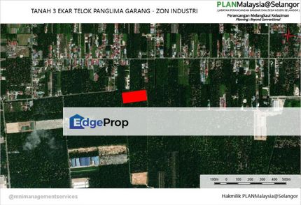 Telok Panglima Garang 3 Acres Agricultural Land For Sale SPACIOUS, Selangor, Kuala Langat
