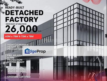 STRATEGIC LOCATION 2 Storey Detached Factory Senawang Industrial Park, Negeri Sembilan, Senawang