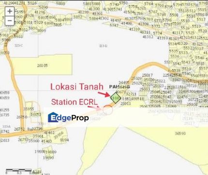 STRATEGIC LOCATION 3.66 Hectare Building Land, ECRL Maran, Pahang, Pahang, Maran Mengkarak
