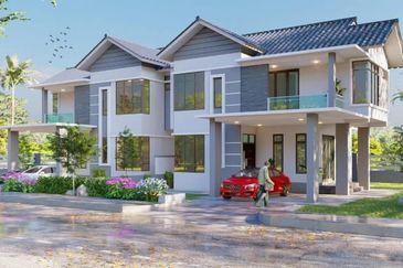 Bulatan Chempaka, Kota Bharu, Kelatan 2 Storey Semi D For Sale BEAUTIFUL