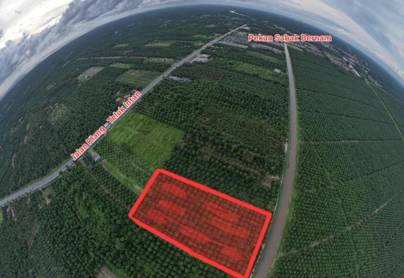 Kampong Banjar, Sabak Bernam 5 Acres Commercial Building Land For Sale SPACIOUS