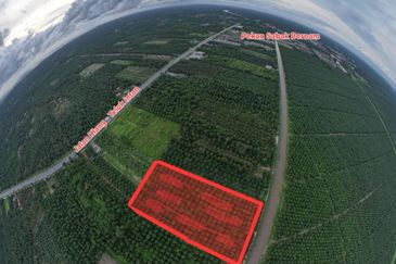 Kampong Banjar, Sabak Bernam 5 Acres Commercial Building Land For Sale SPACIOUS