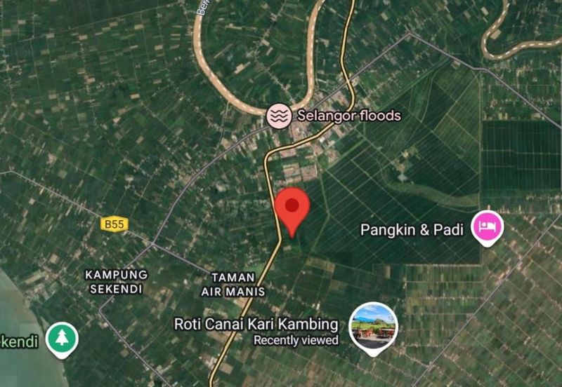 Kampong Banjar, Sabak Bernam 5 Acres Commercial Building Land For Sale SPACIOUS
