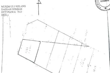 Ulu Klang, Selangor Double Storey Terrace For Sale CORNER LOT BELOW MARKET