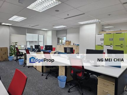Furnished office at Uptown, Damansara Utama, PJ,  move in condition, next to Starling Mall, Selangor, Damansara Utama