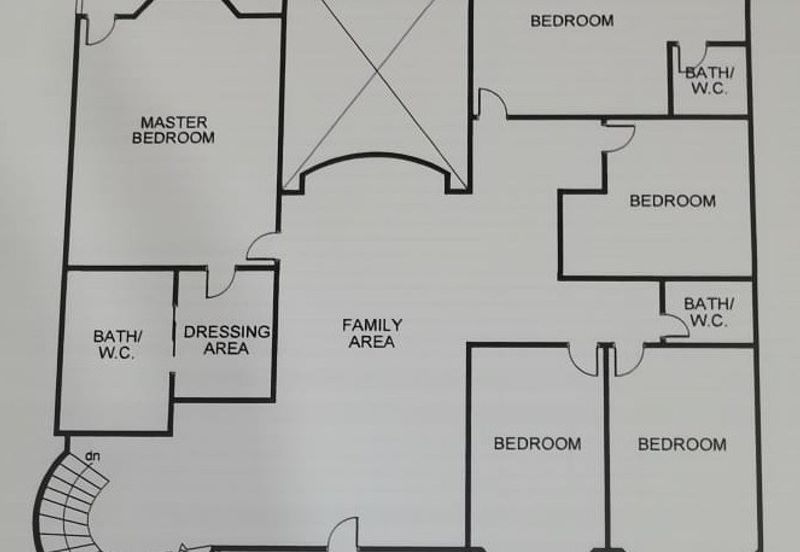 Bandar Sungai Long Double Storey Bungalow with Renovated & Extended 