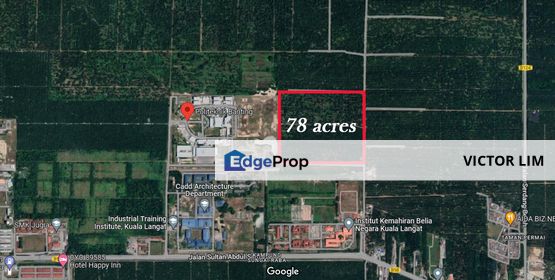 Banting palm oil land 78 acres beside Politeknik Banting, Selangor, Banting