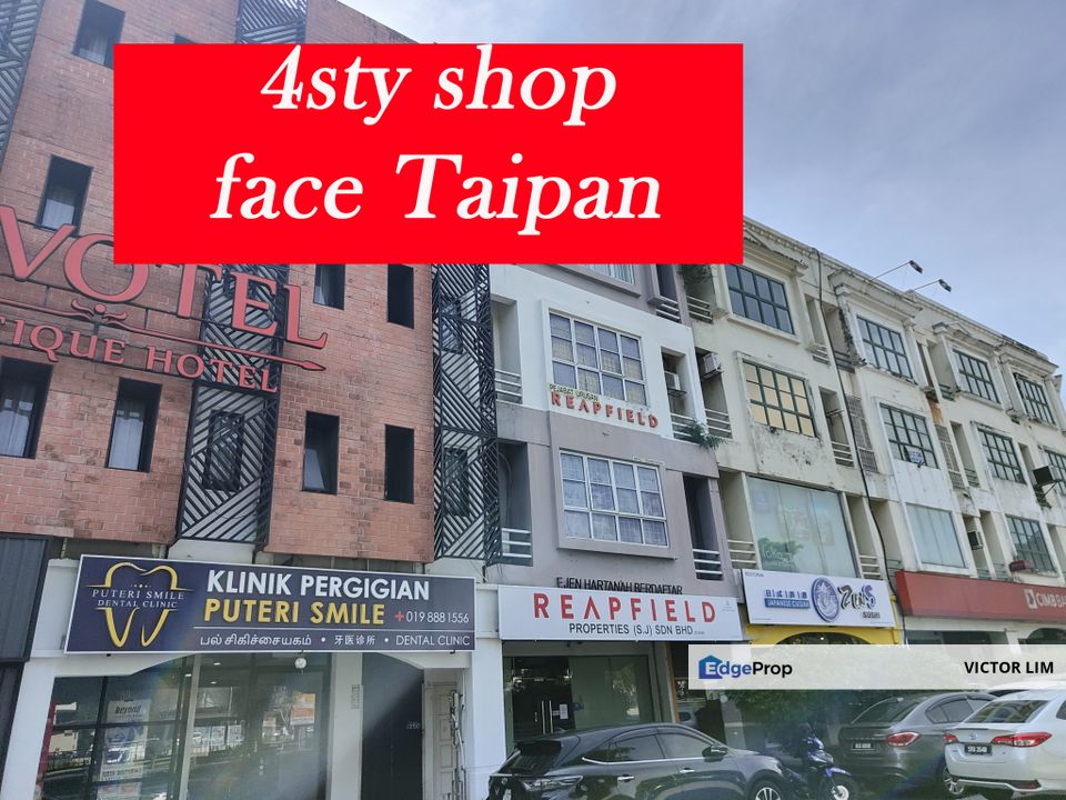 Usj 9 4sty shop face usj 10 Taipan same row CIMB for Rental RM14,000