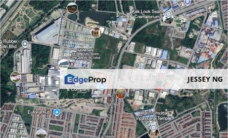 Adjoining Detached Factory for Sale in Bercham Light Industrial Park, Perak, Ipoh