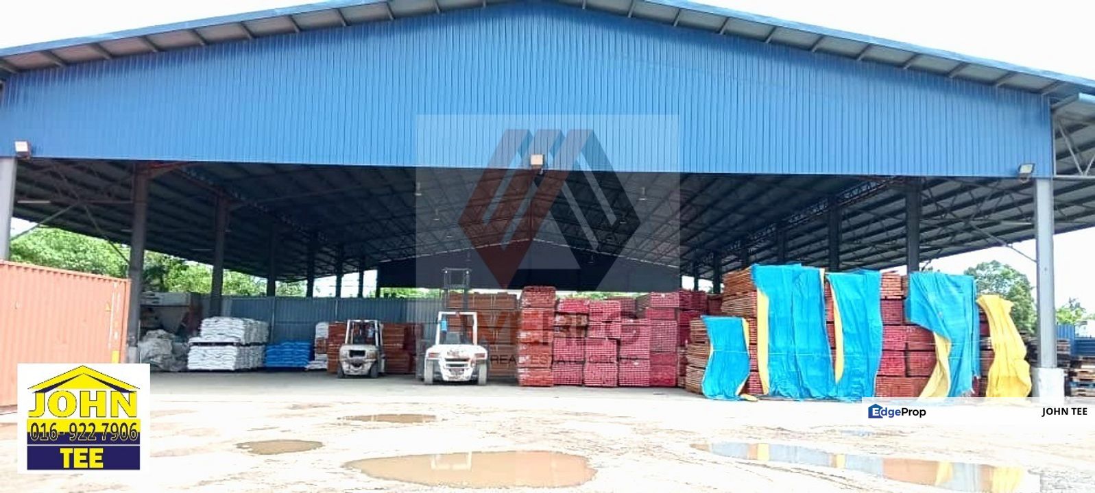 Telok Gong Land With Open Warehouse For Sale, Selangor, Port Klang