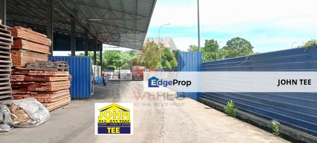 Telok Gong Land With Open Warehouse For Sale, Selangor, Port Klang