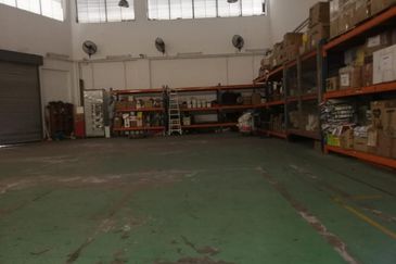 3 Storey Corner Semi-D Factory Bukit Jelutong, Shah Alam