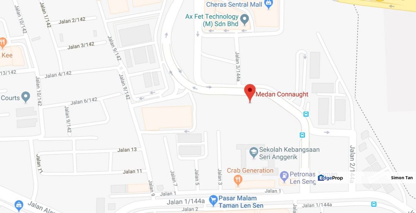 Business Center in Cheras Medan Connaught for Rental @RM2,600 By 