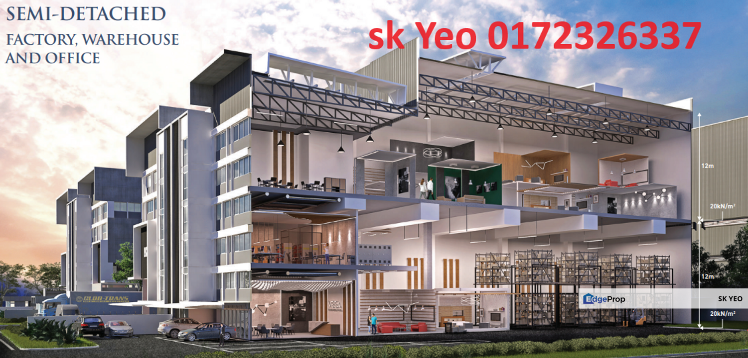 New factory / warehouse Bukit Jelutong, Shah Alam, Selangor, Bukit Jelutong