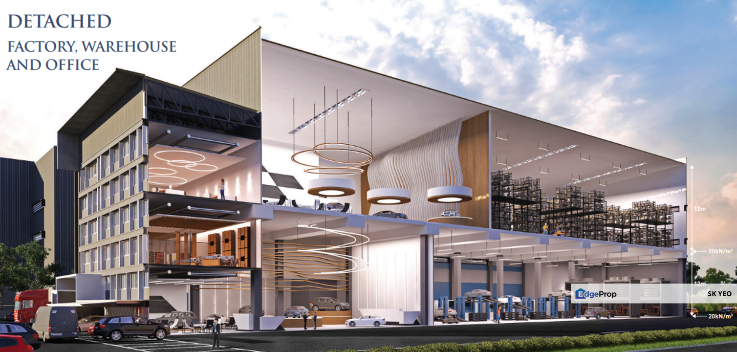 New factory/warehouse Bukit Jelutong, Shah Alam, Selangor, Bukit Jelutong