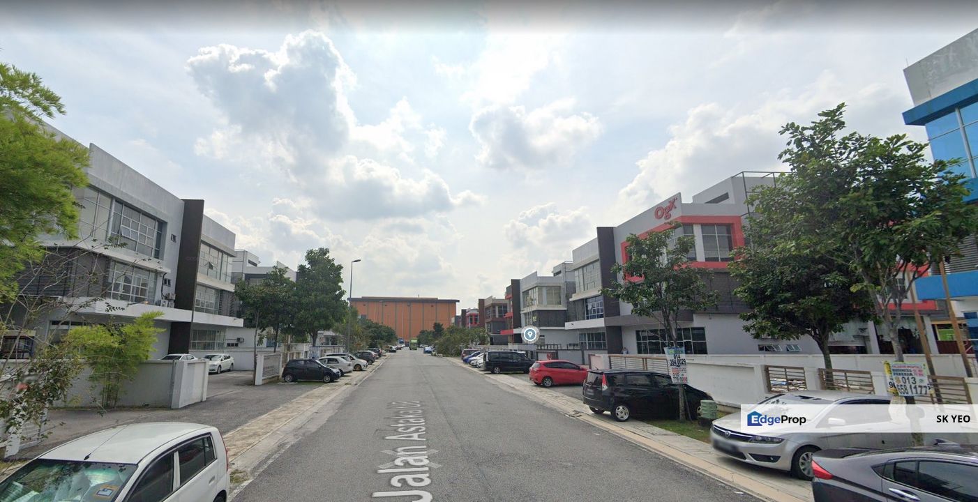 Semi d factory cum office Bukit Jelutong, Selangor, Bukit Jelutong