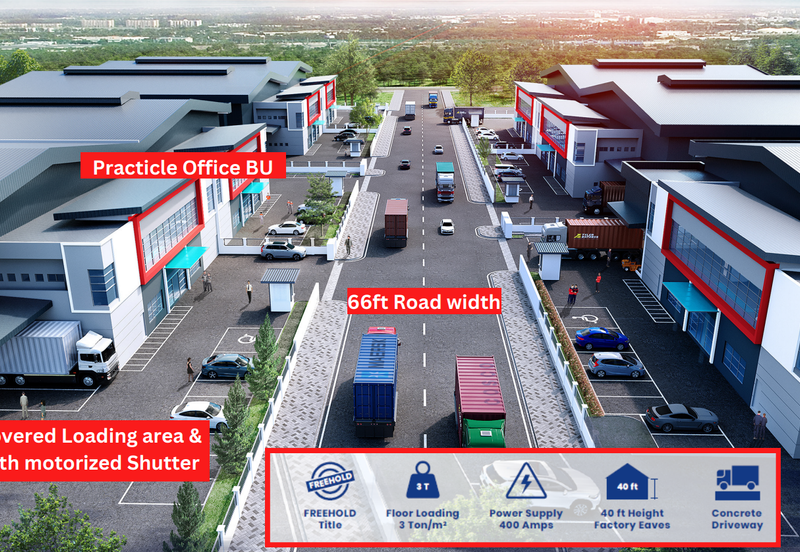 New factory West Meru Industrial Park II, Meru, Kapar, Klang