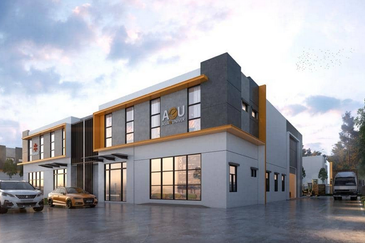 New launched factory Bandar Puncak Alam