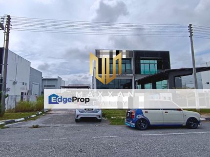 Samariang Aman Petrajaya 2 Storey Semi Detached Warehouse For Sale, Sarawak, Kuching