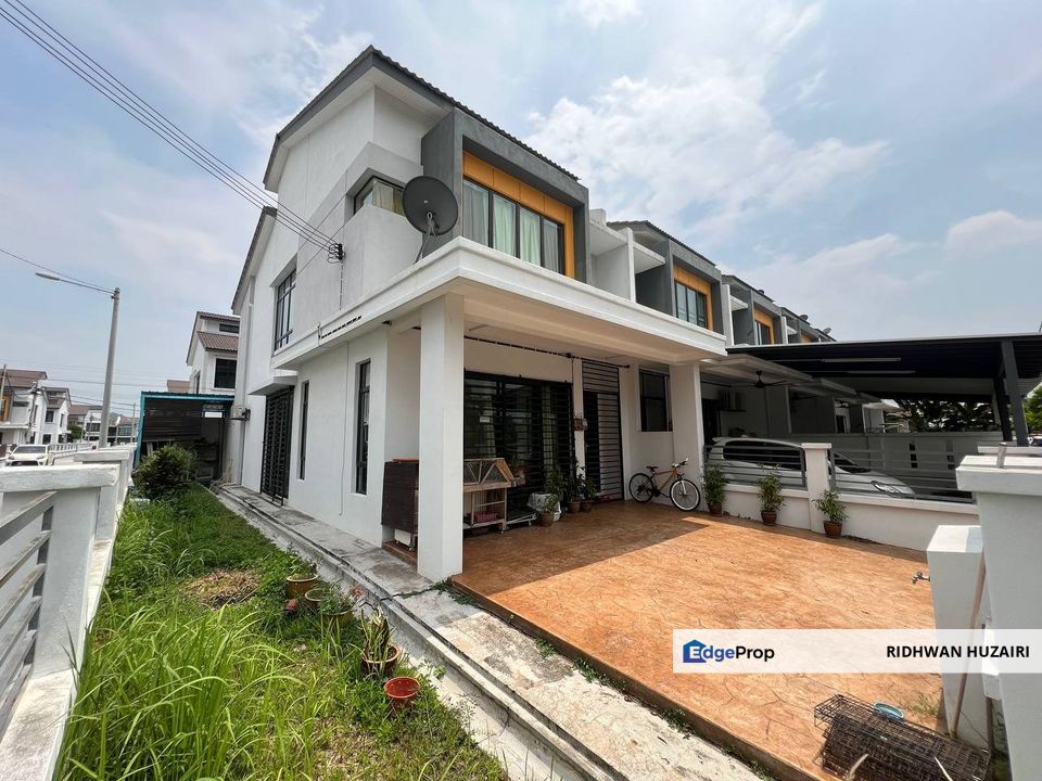 Teratai Saujana Perdana Double Storey Terrace House End Lot For Sale, Selangor, Sungai Buloh