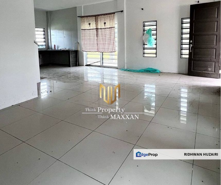 Taman Serapi Maju Double Storey Semi Detached House For Sale, Sarawak, Kuching
