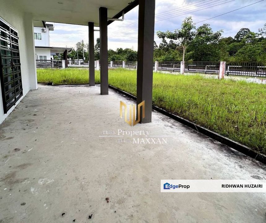 Taman Serapi Maju Double Storey Semi Detached House For Sale, Sarawak, Kuching