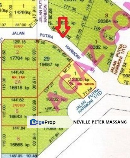 Freehold Bungalow Land (19687Sf) for sale @ Subang Jaya Putra Crest, Selangor, Subang Jaya