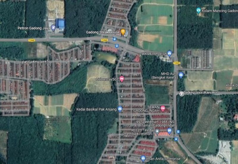 Gadong Jaya, Corner Lot Agricultural Land for Sale