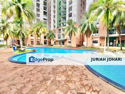 Ampang, Ground Floor Unit @ City Garden Palm Villa, Facing POOL, Selangor, Ampang