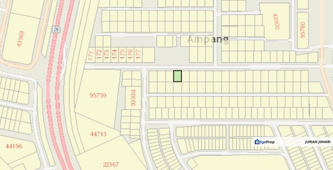 Ampang, Bungalow Lot Single Storey, Kampung Pandan Dalam, Selangor, Ampang