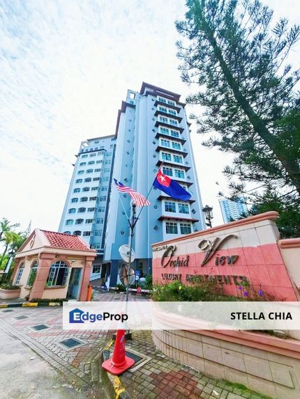 Orchid View Luxury Apartment / Bukit Chagar / 4+1 Bedrooms / Low Density / Partially Furnished 1500sqft/ 5 to 10 mins Walk to Ciq Rts, Johor, Johor Bahru