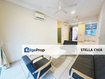 The Seed Ground Floor Town House / 3 +1 Bedrooms 3 Bathrooms / Partly Furnished / Land Area 1700sf, Johor, Skudai