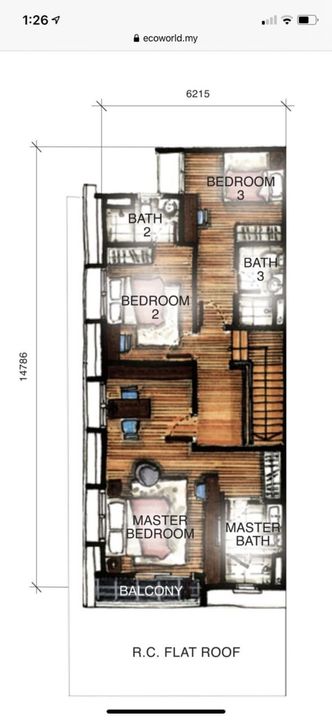 Dover @ Eco Spring / Double Storey Cluster , Johor, Johor Bahru