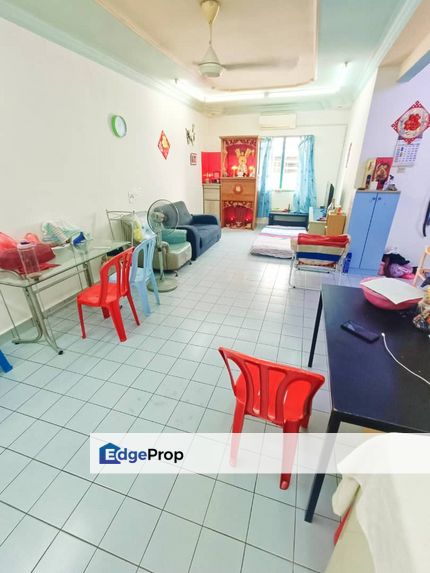 Flat Permas Jaya @ Bigger Type layout, Level 3, Johor, Johor Bahru