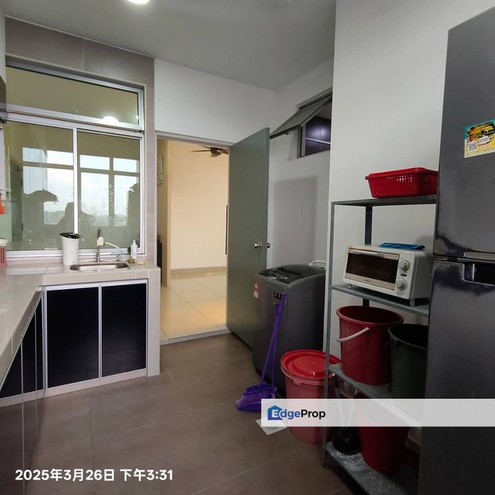East Bay Condo @ Megah Ria,Masai Apartment For Sale Fully Furnish 2 Parking Lots, Johor, Masai