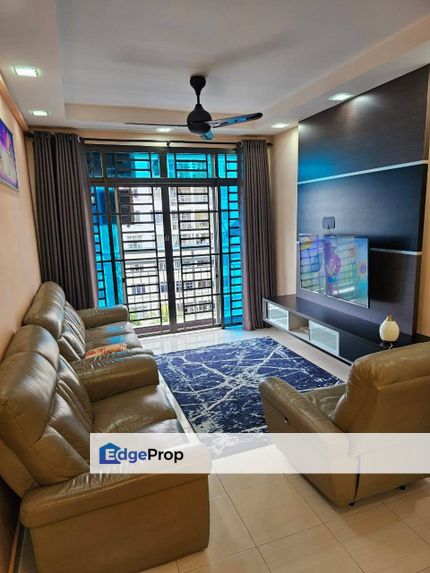Kipark Apartment @ Tampoi, Fully Furnish, 2 Parking Lots, Fully Renovated, Johor, Tampoi