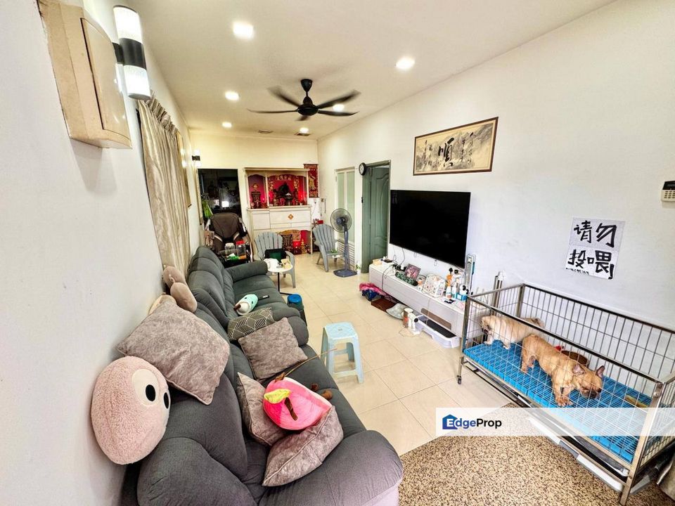 Nusa Bestari 2 @ Jaya Mas,skudai 1.5 Storey Terrace Endlot with 10ft Land For Sale Kitchen Extended , Johor, Skudai