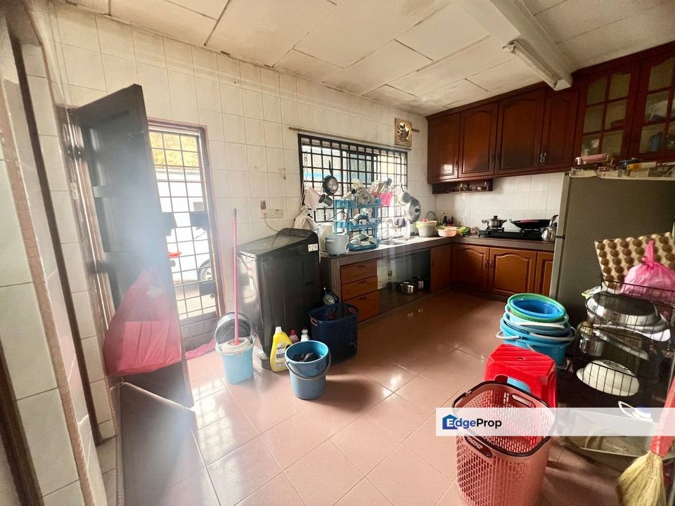 Taman Ungku Tun Aminah @ Skudai, Single Storey Terrace For Sale, Kitchen Extended , Johor, Skudai