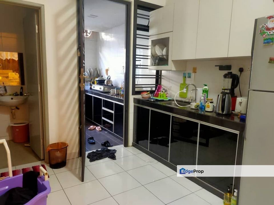 Taman Nusa Bayu @ Gelang Patah, Double Storey Terrace For Sale, Kitchen Extended , Johor, Nusajaya