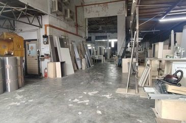 Taman Perindustrian Sri Yaacob, Skudai, 1.5 Storey Semi Detached Factory For Rent 