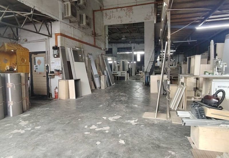 Taman Perindustrian Sri Yaacob, Skudai, 1.5 Storey Semi Detached Factory For Rent 